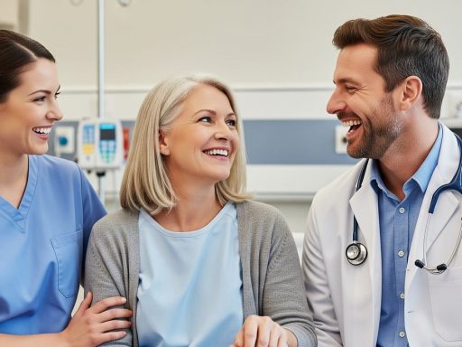 Arts in gesprek met patiënt tijdens een polikliniekbezoek