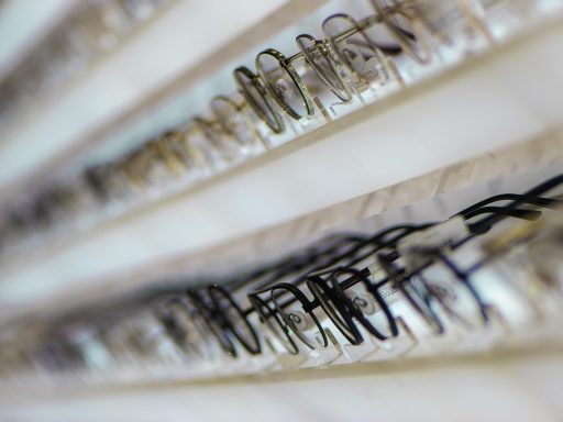 Brilmonturen in een opticienszaak, klaar voor aanschaf en declaratie bij de zorgverzekering